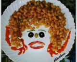 A picture of step 4 of Spicey macroni.