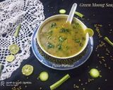 A picture of step 8 of Green Moong Soup.