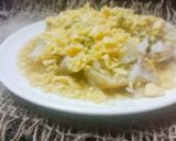 A picture of step 7 of Batan papdi.