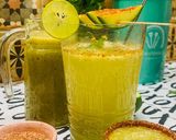 A picture of step 4 of Keri Shot Drink 🥂🥭| Raw Mango Soda Shots.