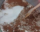 Foto del paso 3 de la receta: Torta colorida de chocolate para las peque 🥮🪅