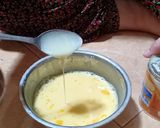 Foto langkah ke 5 dari resep Pie susu teflon.