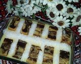 A picture of step 7 of Marble cake custard.