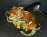 Foto langkah ke 2 dari resep Tumis Sawi Hijau Tofu Goreng Kering.