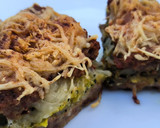 Foto del paso 5 de la receta: Hamburguesa rellena de zarangollo murciano