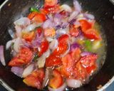 A picture of step 4 of Hare Chane Ke Sabji.