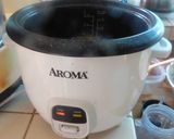 A picture of step 4 of Arisi uppuma (rice uppuma).