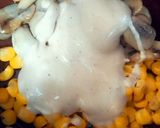 عکس مرحله 4 از دستور سالاد قارچ و ذرت 🌽🍄
