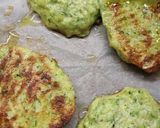A picture of step 5 of Zucchini Fritters.
