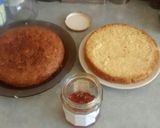 A picture of step 10 of Royal Victoria Sponge.