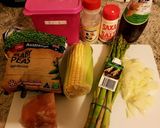 Foto langkah ke 1 dari resep Soup Chicken Asparagus.