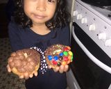 Foto langkah ke 8 dari resep Donat empuk topping almond.