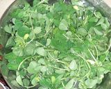 A picture of step 1 of Aloo Methi Sabzi(Curry).