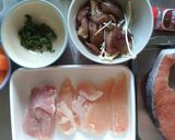 Oak的食驗室~鹽烤鮭魚+里肌肉+雞胸肉的食譜步驟2照片