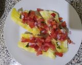 A picture of step 3 of Boiled Yuca with Chimichurri.