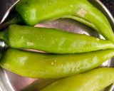 A picture of step 1 of Mirchi bada.