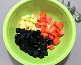 Foto langkah ke 2 dari resep Es Buah Ceria.