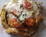 A picture of step 5 of Portobello mushroom oven baked omlette.
