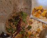 A picture of step 2 of Poha Chivda.