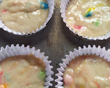 Foto del paso 3 de la receta: Muffins de Banana y Colores 🌈❤️
