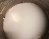 A picture of step 1 of Masala Bhagar (Samak rice).