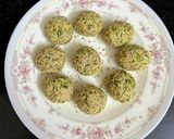 A picture of step 3 of Moong Sprouts Falafel Bowl(healthy & protein pack).