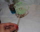A picture of step 19 of Chocolate lace lollipops.