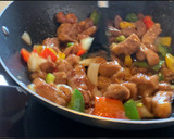 Foto del paso 8 de la receta: Magro de cerdo con verduras al wok