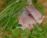 รูปขั้นตอนการทำที่ 3 ของ ปลาทับทิมนึ่ง (Steamed red tilapia)