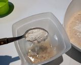 Foto del paso 1 de la receta: PAN INTEGRAL🍞🍞🍞 (Bajo en grasas, sin lácteos, sin huevos)