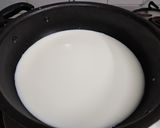 A picture of step 2 of Black rice payasam(kheer).