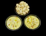 A picture of step 4 of Makhana Kheer.