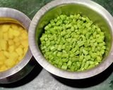 फ्रेंच-बीन्स आलू की सब्ज़ी(Franch beans aloo ki sabzi recipe in Hindi) रेसिपी चरण 1 फोटो