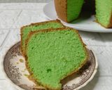 Foto langkah ke 8 dari resep Bolu Pandan Santan (Bolu Panggang 4 Telur).