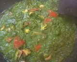 A picture of step 3 of Spinach pasta.