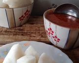 Gambar langkah 6 resipi Kuah kacang dan nasi impit.