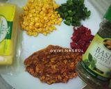 Foto langkah ke 7 dari resep Bolognese pizza.