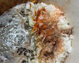 A picture of step 1 of Broccoli cheddar soup with bacon.