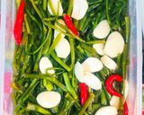 Hình bước làm 5 của món Rau muống ngâm chua ngọt