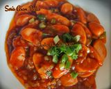 Foto langkah ke 2 dari resep Sosis Asam Pedas.