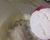 A picture of step 3 of Nankhatai.