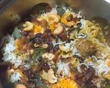 A picture of step 57 of Shahi Mutton Kofta Dum Pulao.