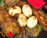 Foto langkah ke 8 dari resep Ayam Telur Cabe Ijo.