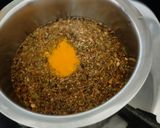 A picture of step 4 of Kashayam (South Indian chai).