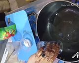A picture of step 2 of Spaghetti.