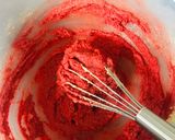 રેડ વેલ્વેટ કૂકીઝ(Red Velvet cookies Recipe in Gujarati) રેસીપી સ્ટેપ2ફોટો
