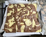 Foto del paso 1 de la receta: Torta marmolada de vainilla y chocolate 🍫🥮😋 - sin leche y suavee
