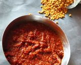 A picture of step 3 of Methi seeds chutney.
