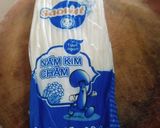 Hình bước làm 1 của món Rong biển cuộn nấm kim châm chiên giòn