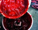 A picture of step 1 of Beetroot doughnuts.